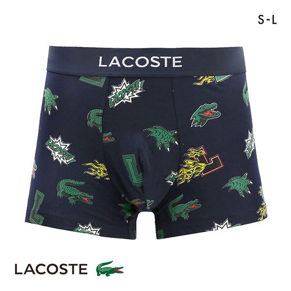 ラコステ LACOSTE TRUNK リサイクルマイクロファイバー ボクサーパンツ