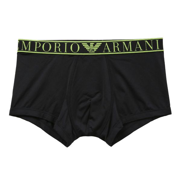 エンポリオ・アルマーニ EMPORIO ARMANI ESSENTIAL MICROFIBER TRUNK ボクサーパンツ SMLXL ストレッチ  メンズ 前とじ トランク