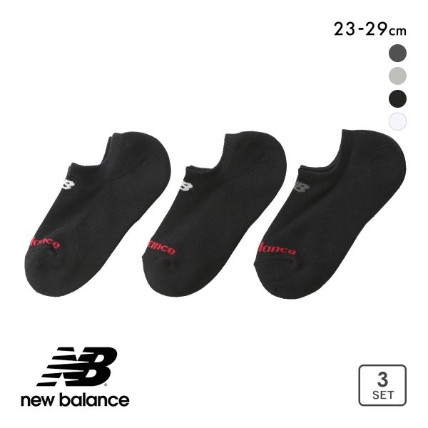 New Balance ニューバランス スニーカーレングス ソックス 3足 New Balance ニューバランス スニーカーレングス ソックス 3足