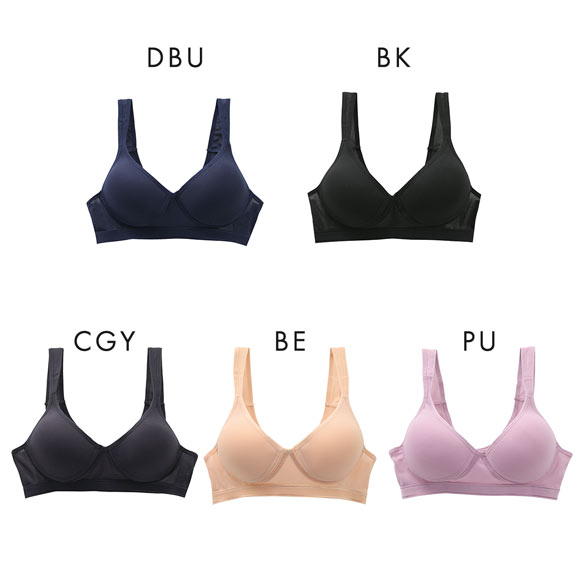 Sporty Fit Bra スポーティフィットブラ スポーツブラ モールドカップ 制菌加工 アンダーメッシュ 単品