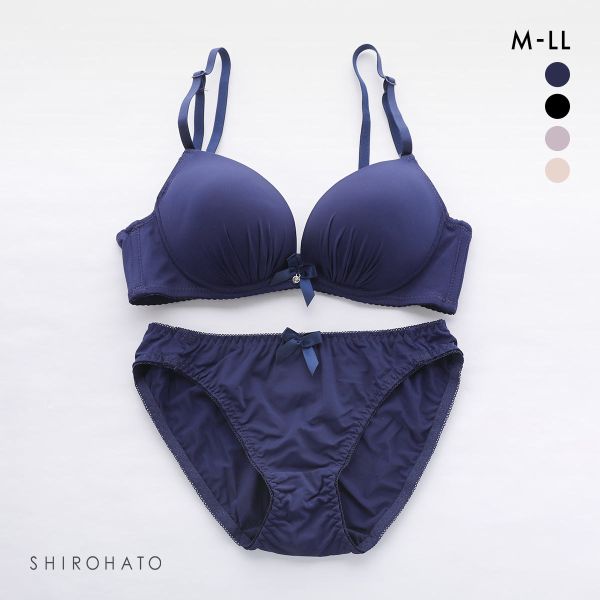 aimerfeel ブラジャー ショーツセット 脇高 ブラショーツ ブラ