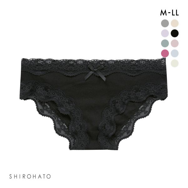 ショーツ ノーマル リブ素材 ストレッチコットン 単品 | SHIROHATO | 02