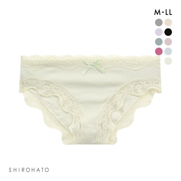 ショーツ ノーマル リブ素材 ストレッチコットン 単品 | SHIROHATO | 05