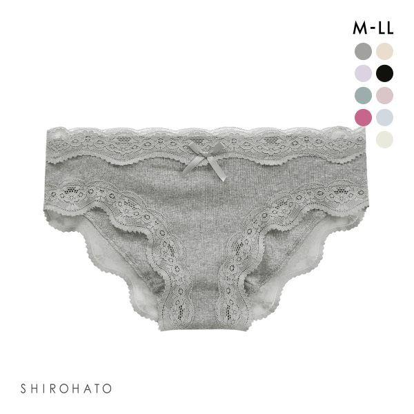 ショーツ ノーマル リブ素材 ストレッチコットン 単品 | SHIROHATO | 06