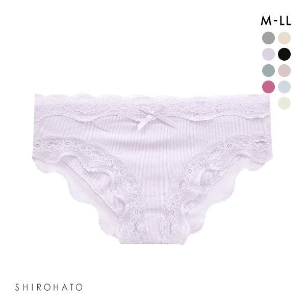 ショーツ ノーマル リブ素材 ストレッチコットン 単品 | SHIROHATO | 07