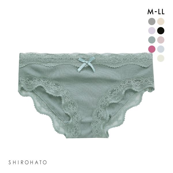 ショーツ ノーマル リブ素材 ストレッチコットン 単品 | SHIROHATO | 08