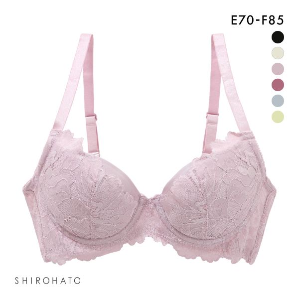 SHIROHATO ブラジャー ふっくら谷間メイクブラ 脇高 EF 単品 SHIROHATO ブラジャー ふっくら谷間メイクブラ 脇高 EF 単品