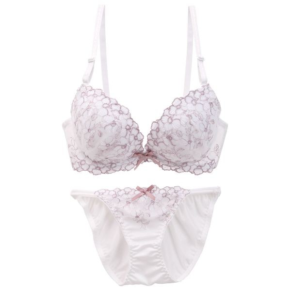 エクラ Eclat フラワーチュール ブラジャー ショーツ セット Abcd 盛りブラ 谷間ブラ 小さいサイズ Shirohato 白鳩 通販 Paypayモール