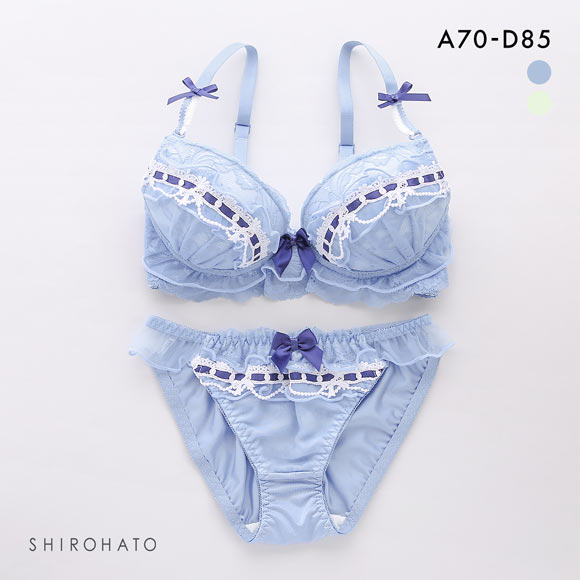 リピ割-100★複数割-600★A65×4セット♡ブラジャー&ショーツセット♥️ SHIROHATO ピュアシェリ ブラジャー ショーツ セット 脇高 ラメ