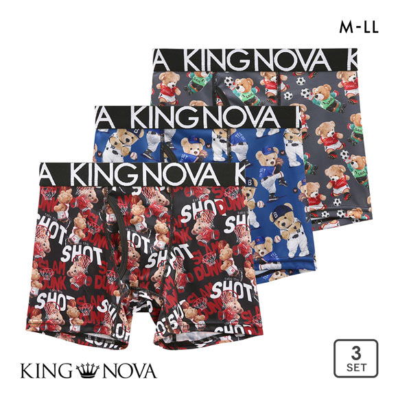 新品】Lサイズ☆KINGNOVA☆キングノバ☆ボクサーパンツ☆2枚組！☆