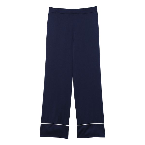 ラヴィジュール Ravijour シルキーサテンスリープ ロングパンツ ルームウェア ボトム パジャマ 最大87 オフ