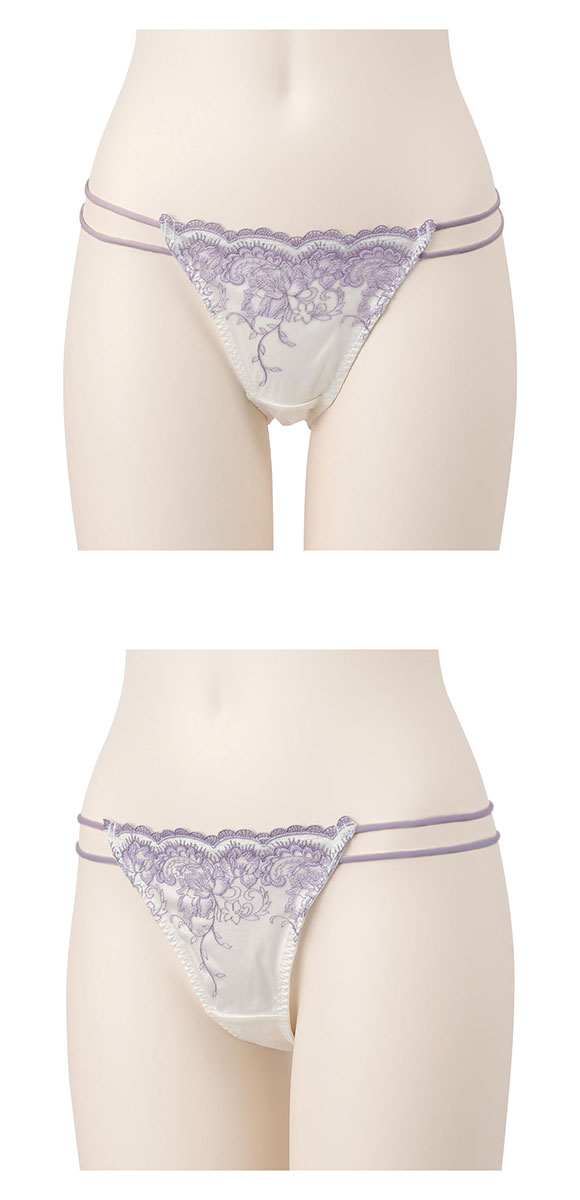 ラヴィジュール Ravijour 単品tバック シアーオーバーラップ