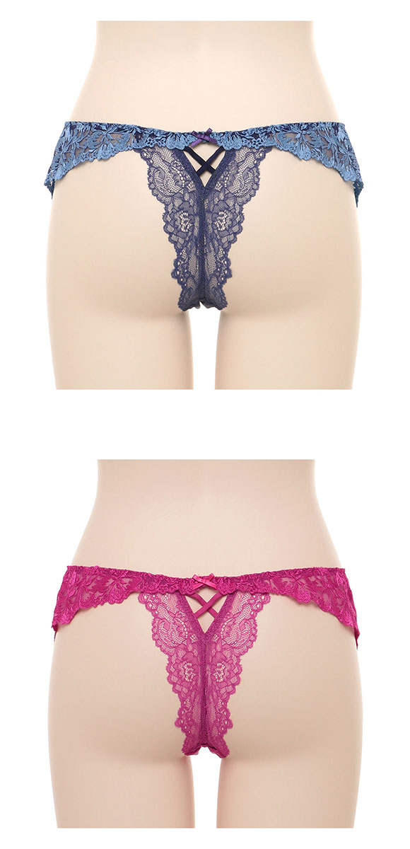 ラヴィジュール RAVIJOUR ビタークロス サイドレース Tバック ショーツ 総レース タンガ ソング