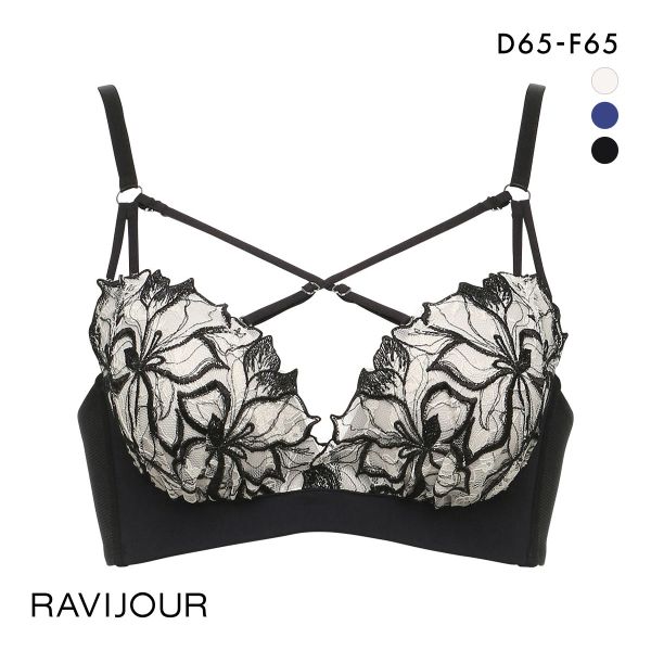 ラビジュール ノンワイヤーブラ RAVIJOUR ラヴィジュール ラグジュアリス ボムフィット ブラ