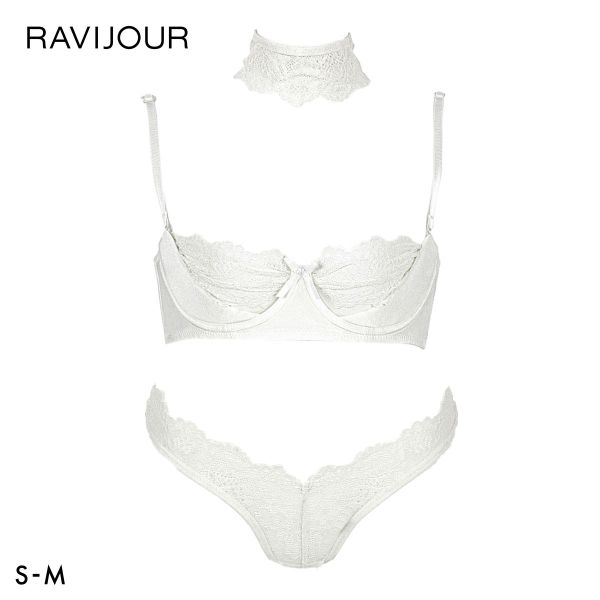 Ravijour★ナイトブラショーツ★ノンワイヤーレース★ヒップハングパンツ下着 ラヴィジュール ブレッシングフラワー エンブレース ショーツ ノーマル