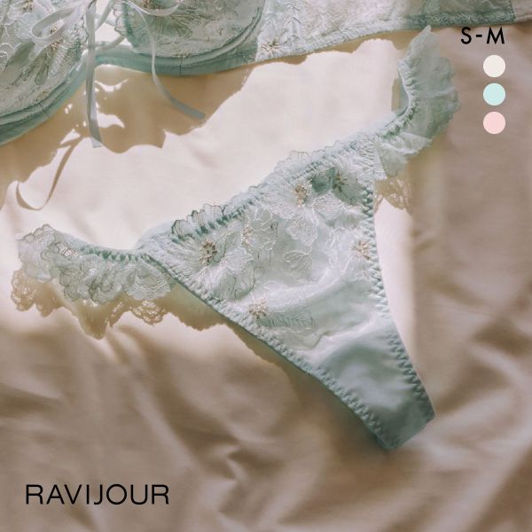 ラヴィジュール ラディアント ストレッチレース Tバック SM バックレース 総レース 透け ホール スリット RAVIJOUR | RAVIJOUR | 02