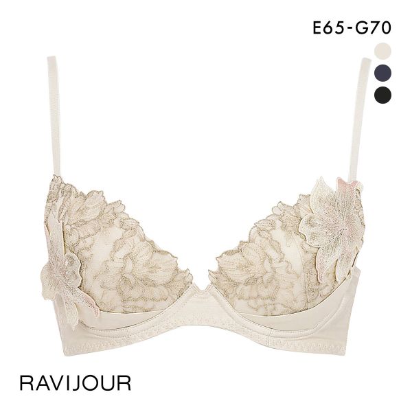 RAVIJOUR リーフレース グラマーアップブラセット フロレア グラマーアップ ブラ / セクシーランジェリー / RAVIJOUR