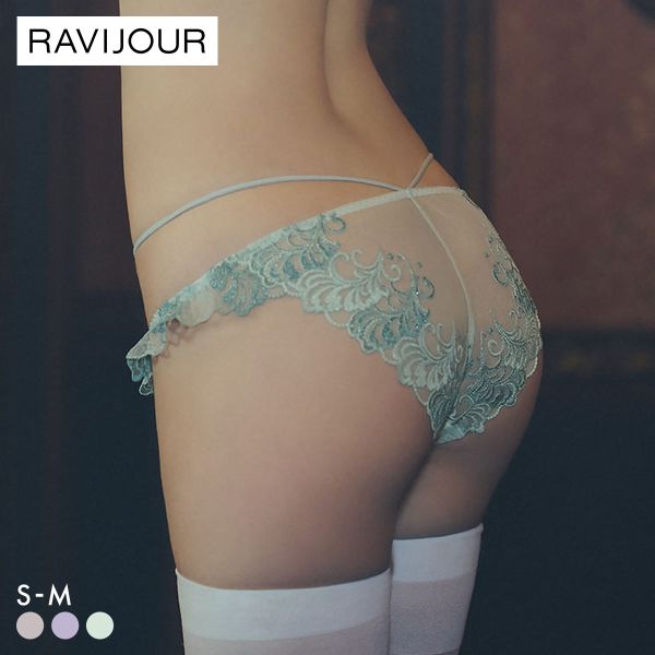 RAVIJOUR（ラヴィジュール） アヴェルネ フリルレース ショーツ