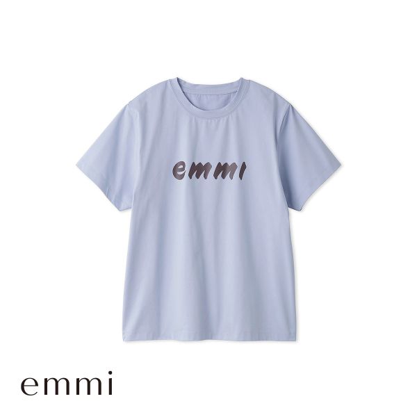 エミ emmi emmi atelier ペイントemmiロゴTシャツ｜shirohato｜05