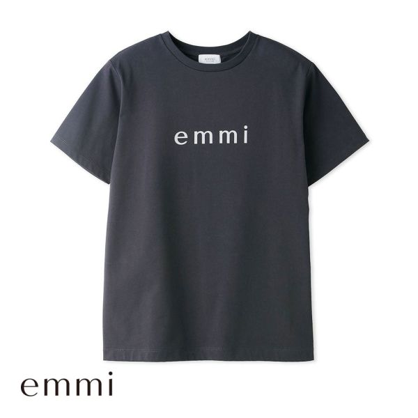 エミ emmi emmi yoga ONLINE限定 eco emmiロゴバックシャンTシャツ 半袖...