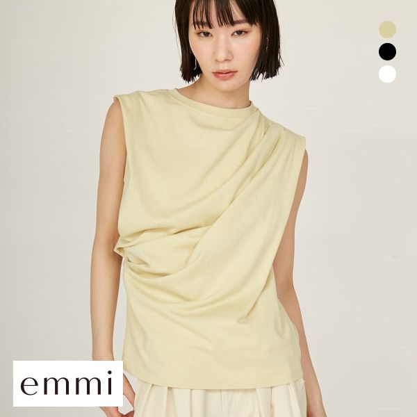 エミ emmi×PlaX TM タックデザイントップス emmi | emmi yoga | 01