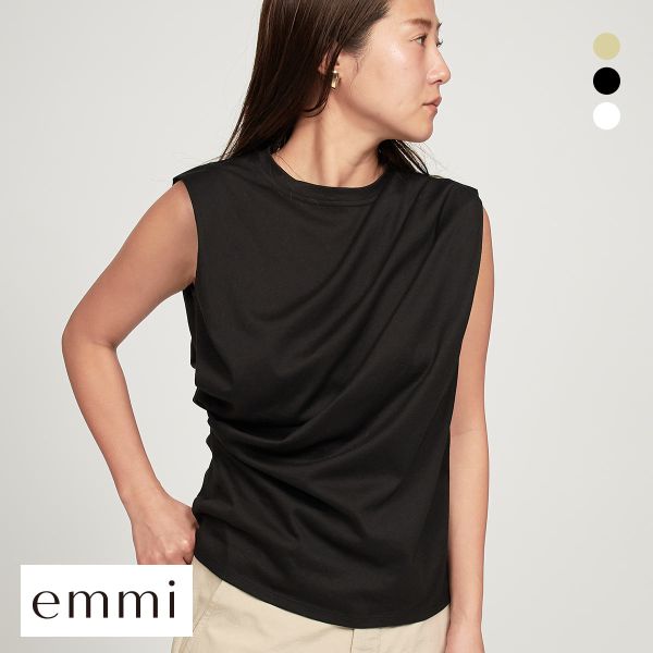 エミ emmi×PlaX TM タックデザイントップス emmi | emmi yoga | 02