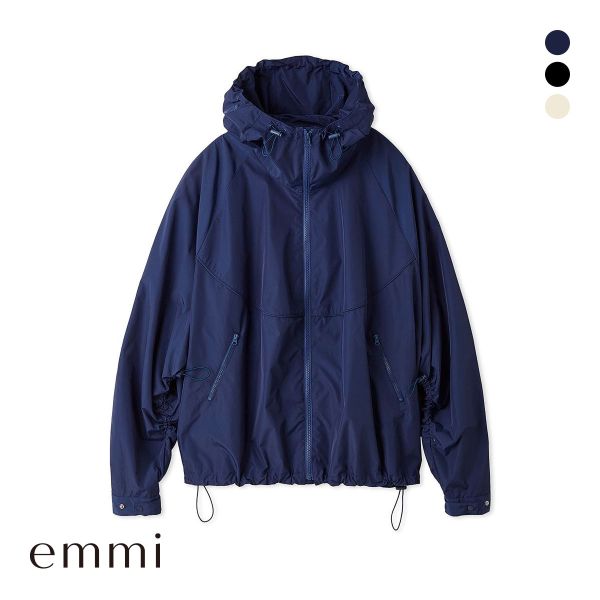 emmi yoga エミ アトリエ ギャザーフォルムブルゾン atelier