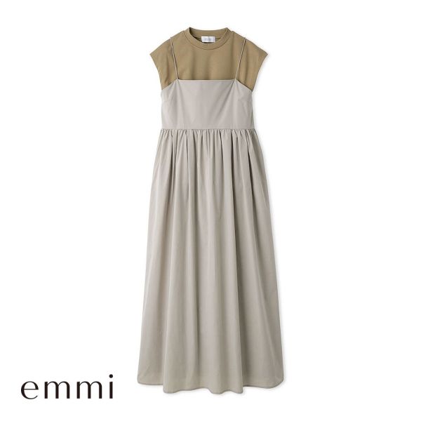 エミ emmi emmi atelier カットセットキャミソールワンピース