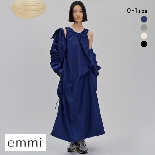 emmi エミ 2wayシアードットワンピース : SHIROHATO(白鳩