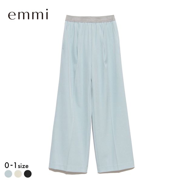 エミ emmiジャガードゴムタックパンツ emmiの画像