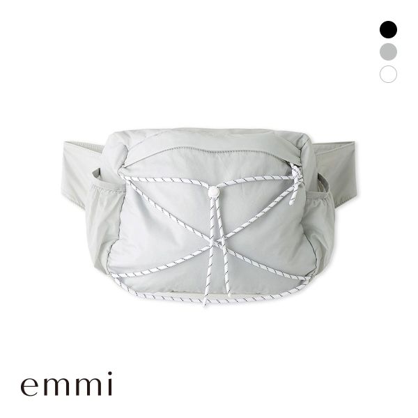 お歳暮ならオンライン アトリエ エミ emmi 2wayボディーバッグ SHIROHATO(白 : atelier バッグ