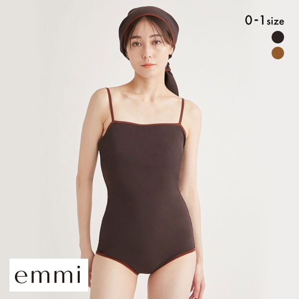 emmi エミ WELLNESS&TRAINING フレアワンピーススウィムウエア