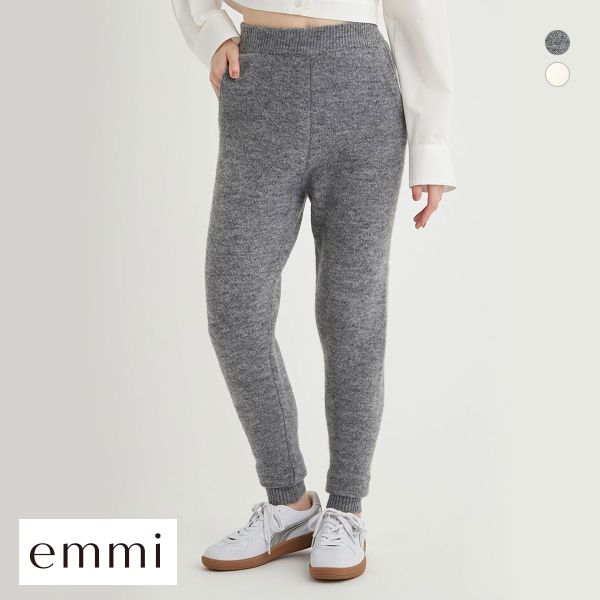 エミ emmi emmi atelier ウールニットパンツ