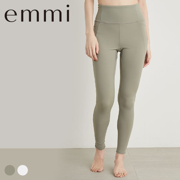 (エミ)emmi yoga サスティナレッチレギンスパンツ 単品 21AW