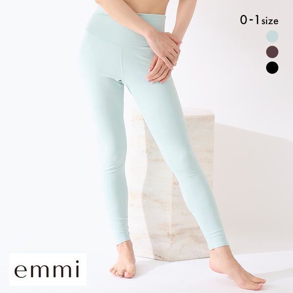 エミ emmi emmi yoga ペイントハートハイウエストレギンス 単品 