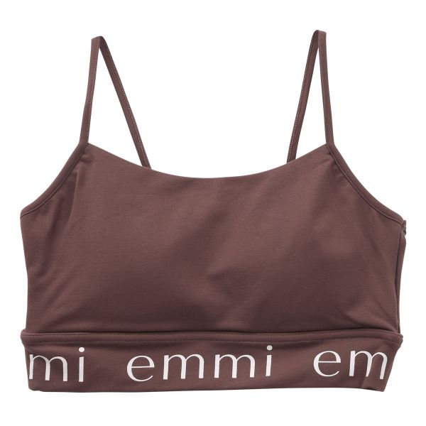 エミ emmi emmi yoga ロゴブラトップ ブラジャー ノンワイヤー スポーツブラ 単品