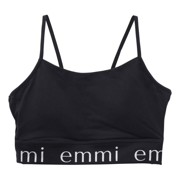 エミ emmi emmi yoga ロゴブラトップ ブラジャー ノンワイヤー スポーツブラ 単品