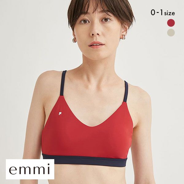 emmi yoga エミ FILAコラボプルオーバー 単品 長袖 : SHIROHATO