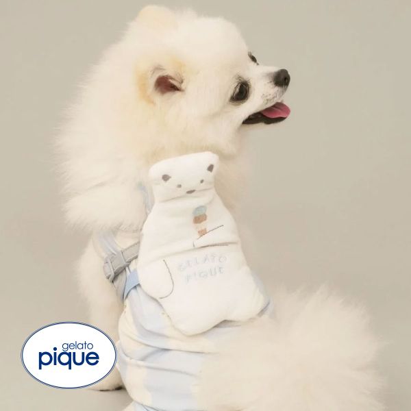 gelato pique ジェラートピケ CAT&DOG 接触冷感 シロクマ柄