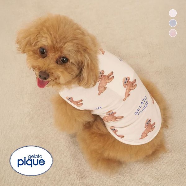 gelato pique ジェラートピケ CAT&DOG 接触冷感 サマートイ