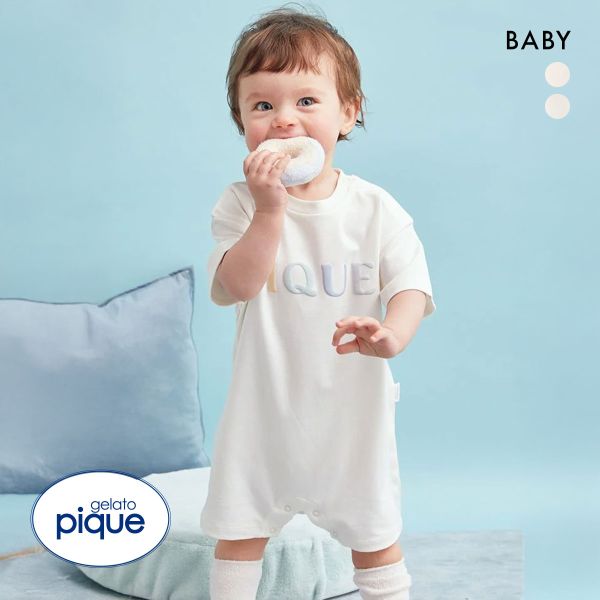 ジェラートピケ キッズアンドベイビー ベビー ドーナツベア柄ロンパース ジェラピケ ルームウェア パジャマ gelato pique Kids＆Baby BABY | gelato pique | 02