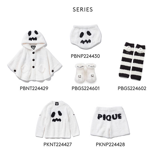 ジェラートピケ キッズアンドベイビー gelato pique Kids＆Baby【BABY】【Halloween】【GHOST】モチーフbabyソックス ジェラピケ