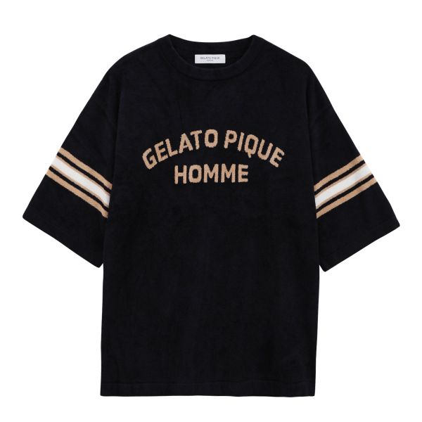 ジェラートピケ オム GELATO PIQUE メンズ HOMME スムーズィーライトロゴプルオーバー ジェラピケ ルームウェア パジャマ