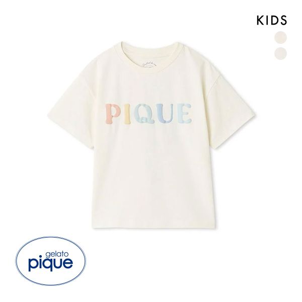 【正規品】ジェラピケ 新品タグ付★ ドーナツベアワンポイントTシャツ　pink セール】【KIDS】ドーナツベアワンポイントTシャツ（ルーム