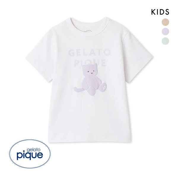 GELATO PIQUE キャラクターTシャツ ホワイト gelato pique ジェラートピケ キッズアンドベイビー キッズ