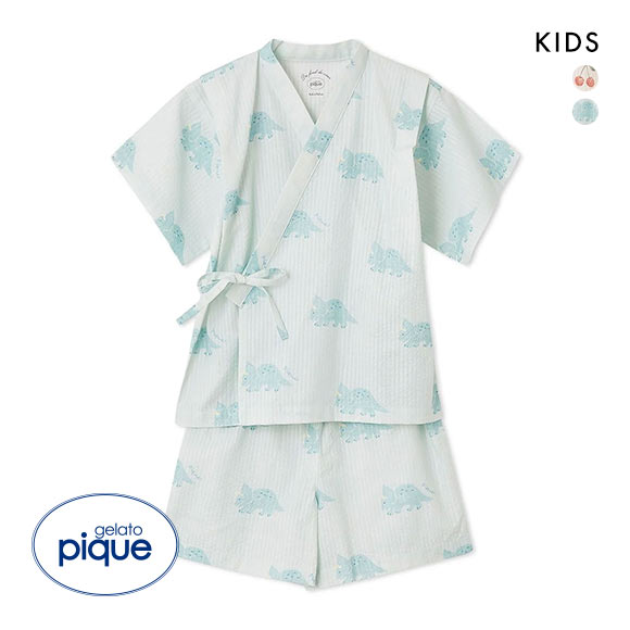 ジェラートピケ キッズアンドベイビー キッズ 甚平セット ジェラピケ ルームウェア パジャマ gelato pique Kids