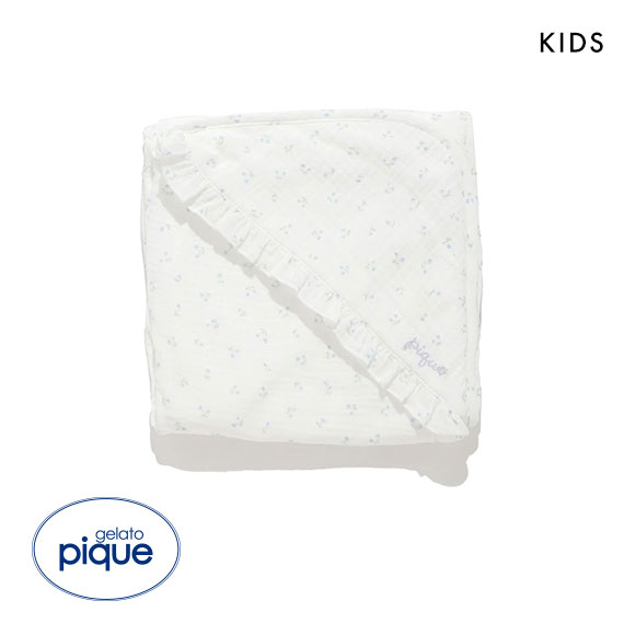 ジェラートピケ キッズアンドベイビー 販路限定 キッズ リトルフラワー柄ガーゼブランケット ジェラピケ gelato pique Kids＆Baby KIDS