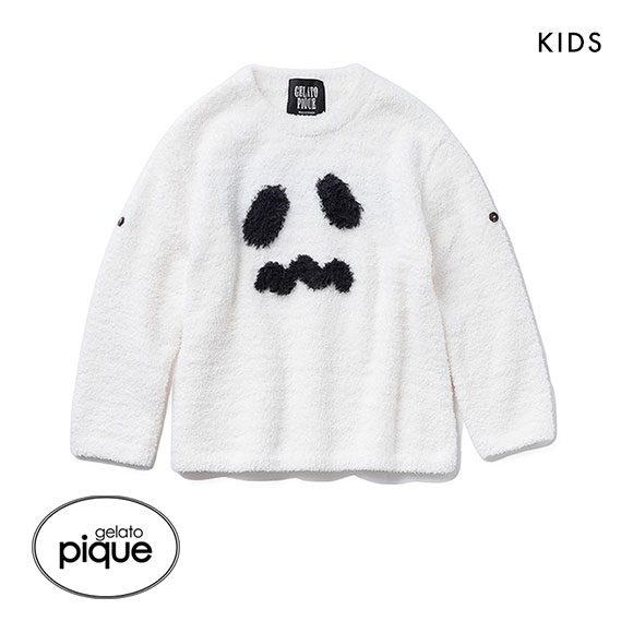 ジェラートピケ キッズアンドベイビー gelato pique Kids＆Baby【KIDS】【Halloween】【GHOST】kidsプルオーバー ジェラピケ