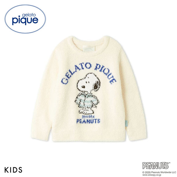 ジェラートピケ キッズアンドベイビー gelato pique Kids＆Baby KIDS オリジナルジャガードプルオーバー ジェラピケ ルームウェア キッズ スヌーピー