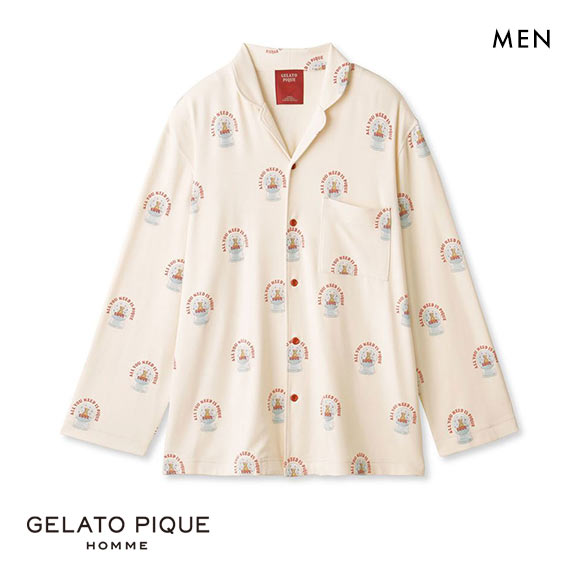 ジェラートピケ オム GELATO PIQUE メンズ HOLIDAY HOMME スノードーム